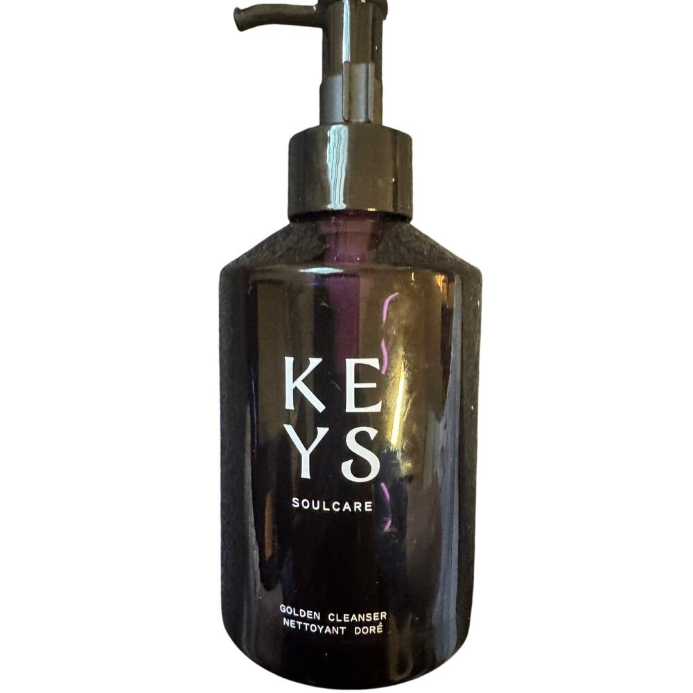 Keys Soulcare Golden Face Cleanser Gently Removes Dirt Makeup - New without Box
